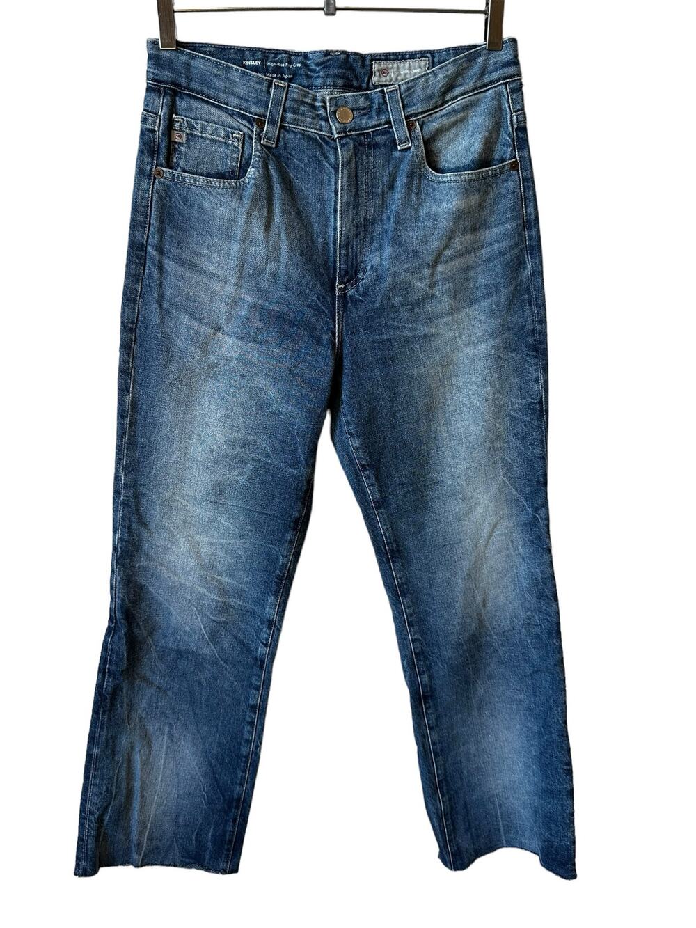 Adriano Goldschmied New Womens Kinsley High Rise Pop Crop Jeans Size 27 Casual